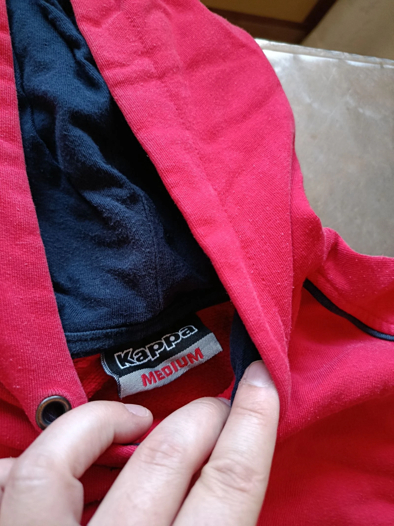 Sudadera kappa original con capucha M – photo 2